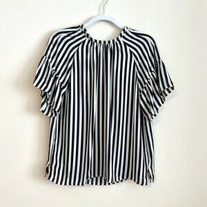 NWT Loft Striped Blouse